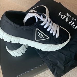 Prada Double Wheel Platform